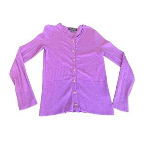 Eddie Bauer Purple Sweater